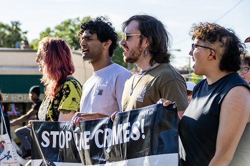 protesting MPD after man found hanging from tree at 4D police station | by Diane_Krauthamer