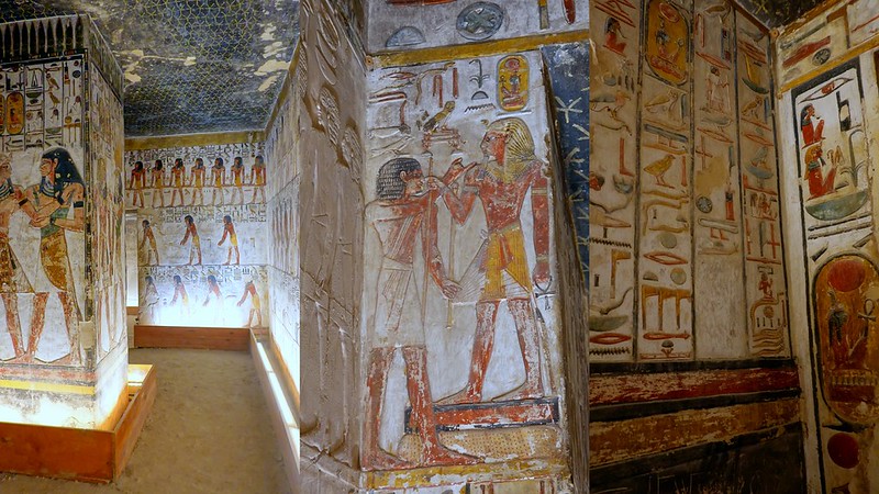 Valle de los Reyes II: Tumba de Ramsés V/VI y Tumba de Seti I. - Nuestro segundo viaje a Egipto 15 años después: ahora y entonces. (19)