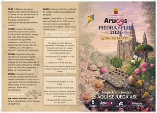 Programa Arucas Piedra y Flor 2026 .-1