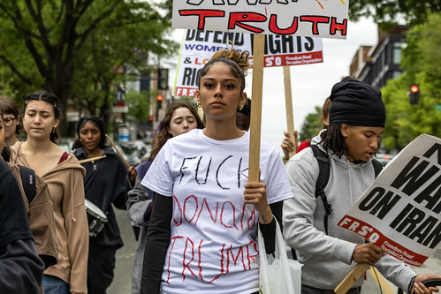 student march from Shaw to Chinatown to #AbolishICE and #EndAllWars | by Diane_Krauthamer