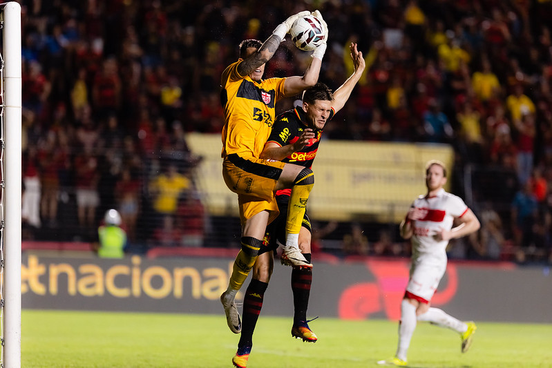Jogo entre Sport x CRB válido pela rodada 09 do campeonato brasileiro série B 2026, partida realizada no estádio da Ilha do Reito, neste domingo (17/05/2026). Foto: Paulo Paiva / Sport Club do Recife. Sport x CRB | Série B 2026 | 17/05/2026