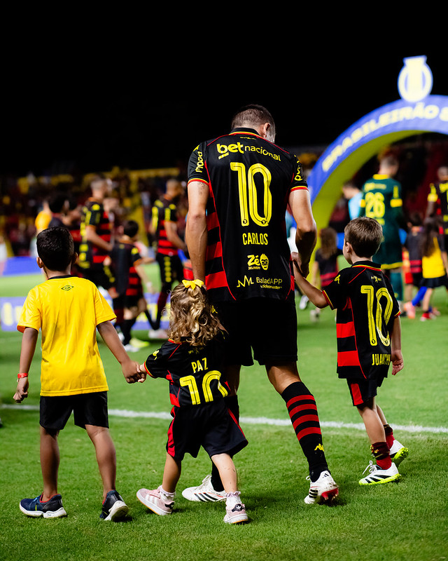 Jogo entre Sport x CRB válido pela rodada 09 do campeonato brasileiro série B 2026, partida realizada no estádio da Ilha do Reito, neste domingo (17/05/2026). Foto: Paulo Paiva / Sport Club do Recife. Sport x CRB | Série B 2026 | 17/05/2026