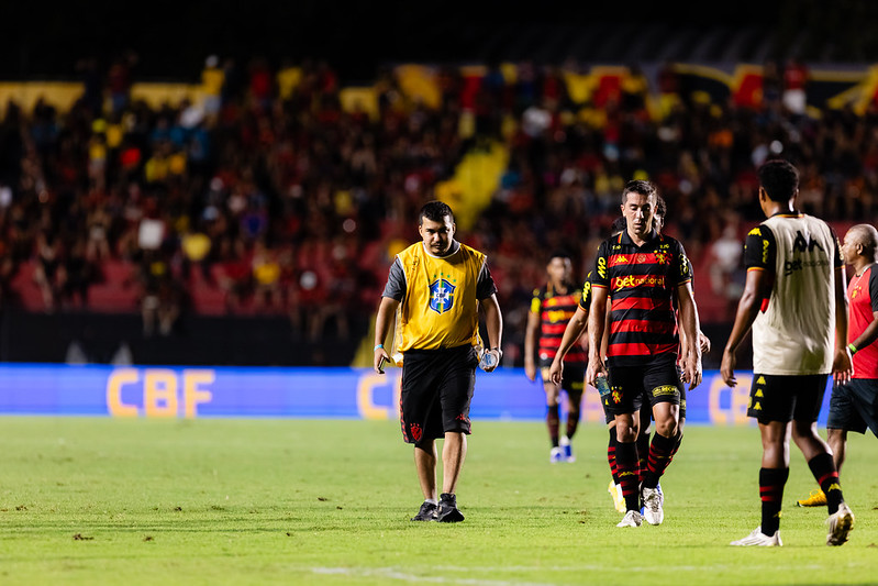 Jogo entre Sport x CRB válido pela rodada 09 do campeonato brasileiro série B 2026, partida realizada no estádio da Ilha do Reito, neste domingo (17/05/2026). Foto: Paulo Paiva / Sport Club do Recife. Sport x CRB | Série B 2026 | 17/05/2026