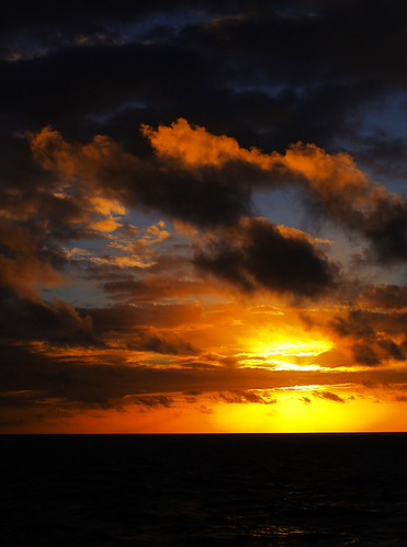 At Sea Rise | SUNRISE at Sea - Atlantic Ocean - stormy Just … | Flickr