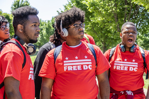 May Day march from the Washington Monument to Franklin Square | by Diane_Krauthamer