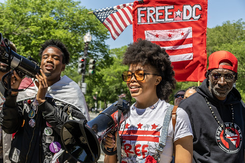 May Day march from the Washington Monument to Franklin Square | by Diane_Krauthamer