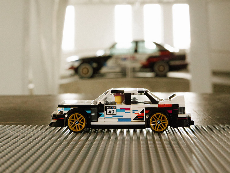 BMW M3 E30 em formato LEGO