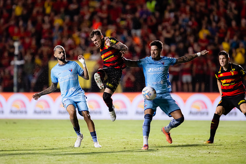 Jogo entre Sport x Fortaleza válido pela Semifinal da Copa do Nordeste 2026, partida realizada no estádio da Ilha do Retiro. Foto: Paulo Paiva / Sport Recife. Sport x Fortaleza | Semifinal Copa do Nordeste 2026 | 27/05/2026