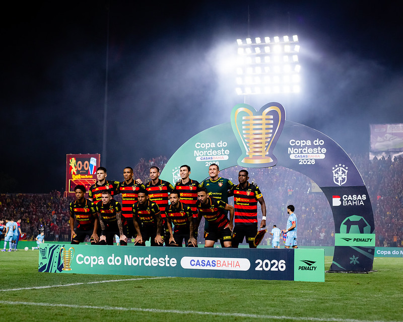 Jogo entre Sport x Fortaleza válido pela Semifinal da Copa do Nordeste 2026, partida realizada no estádio da Ilha do Retiro. Foto: Paulo Paiva / Sport Recife. Sport x Fortaleza | Semifinal Copa do Nordeste 2026 | 27/05/2026