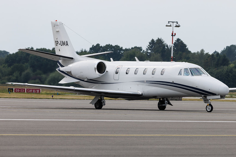 Hamburg Airport: Smart Jet International (SJI) | Cessna Citation XLS C56X | SP-UMA | MSN 560-5784