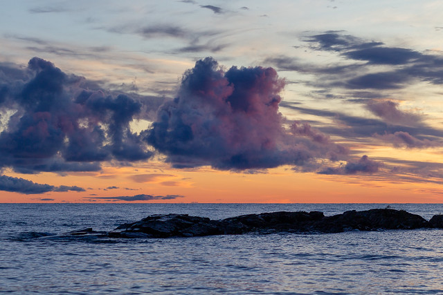 Sunrise from McCarty's Cove, Marquette, MI