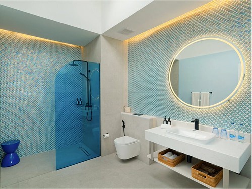 Eri Beach Pool Villa bagno