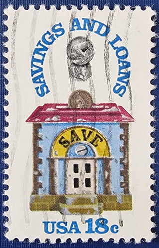 USA Postage Stamp - 1981 Savings and Loans Sesquicentennial 18c (Scott #1911) | by capelleaandenijssel