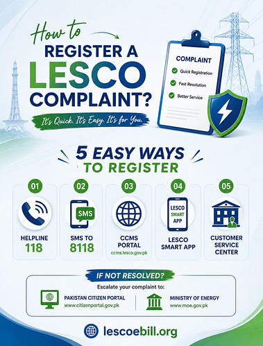 How to Registe a LESCO Complaint