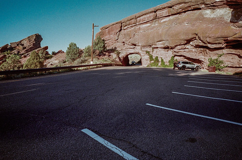 Red Rocks Park, Tunnel, shot on film