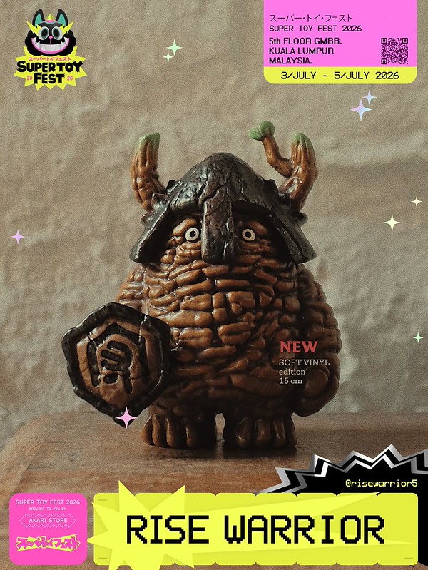 RISE WARRIOR SuperToyFest 2026 01