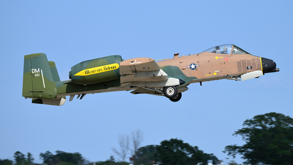 Fairchild Republic A-10C Thunderbolt II Memphis Belle III USAF 78-0651 DM 651