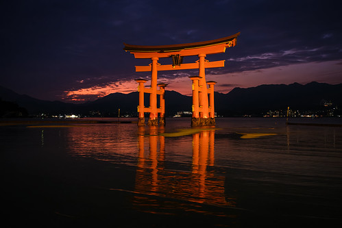Itsukushima Shrine Otorii 厳島神社 大鳥居 by banzainetsurfer, asia japan japón japão japon japanese honshu history hapon historical historic hiroshima miyajima it