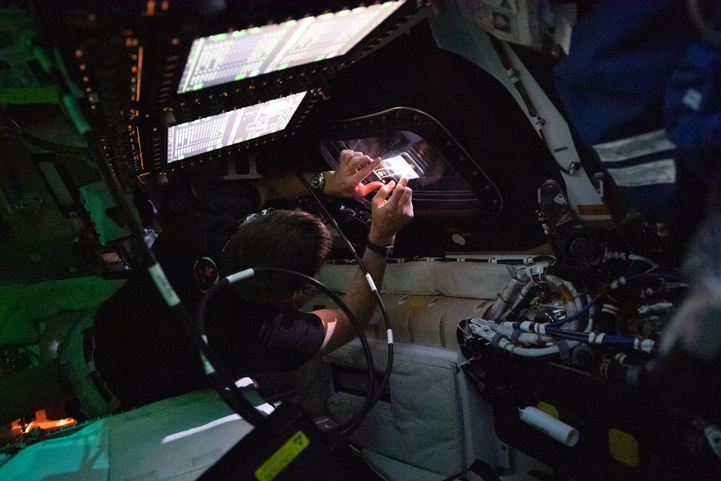 Orion Window Moment Captured