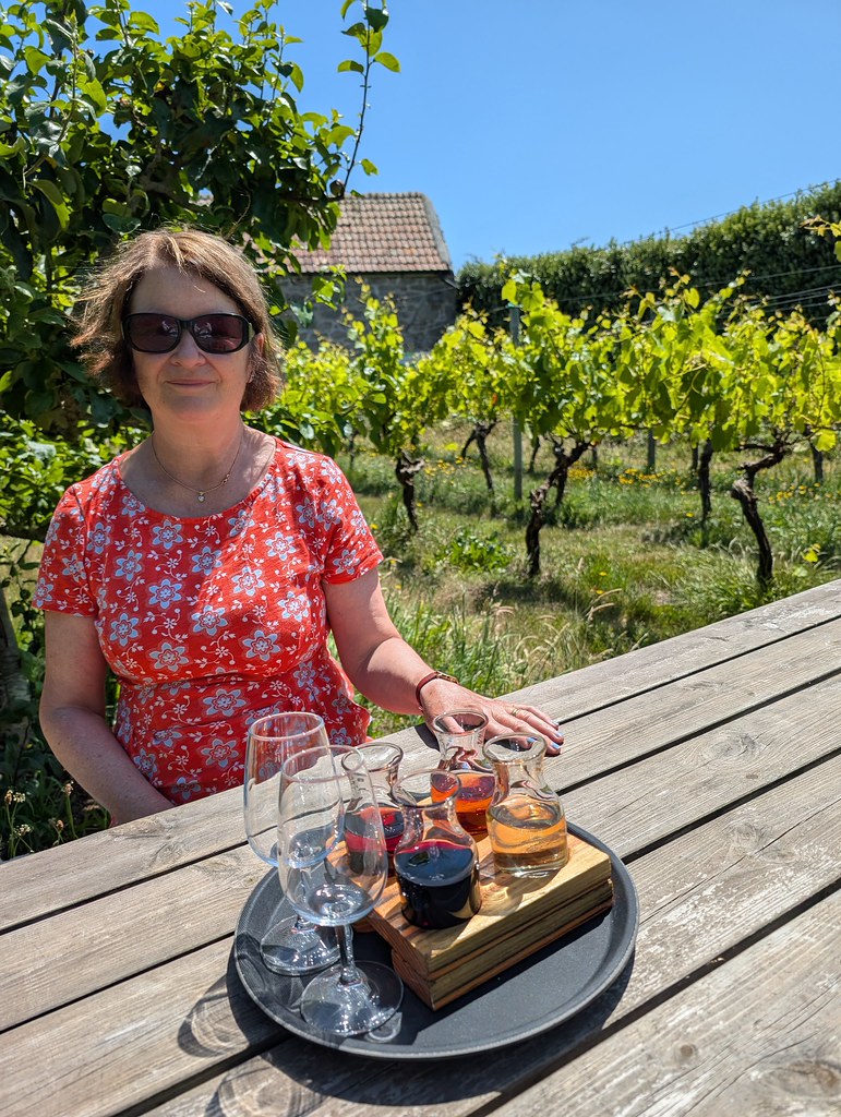 Wine tasting at St. Martin's Vineyard