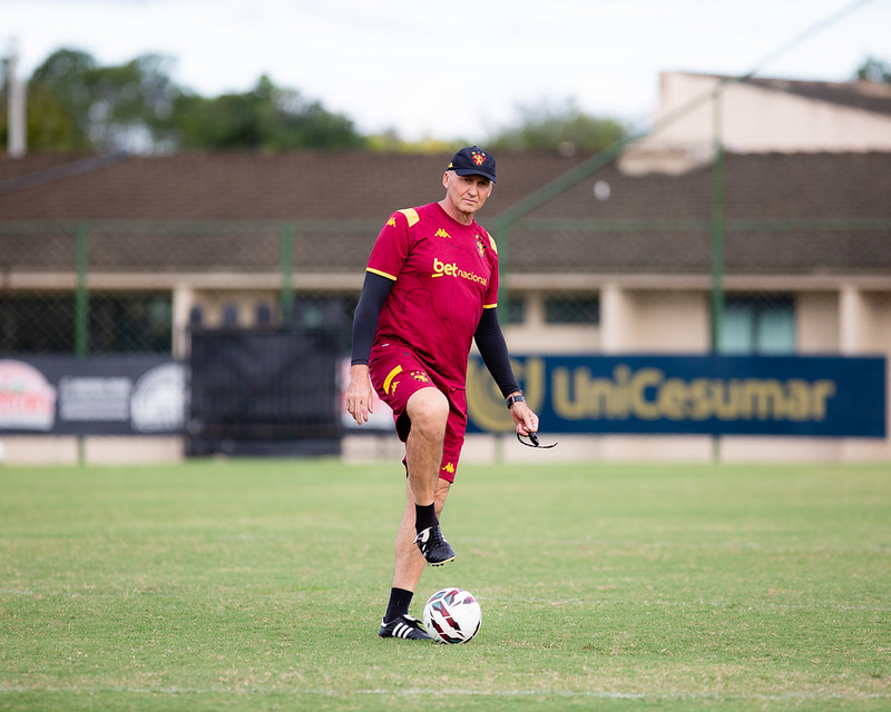 Jogadores do Sport Club do Recife participam de treinamento no CT do Sport, em Recife (PE), nesta quarta-feira, 08 de Julho de 2026, como parte da preparação da equipe para a partida contra o Botafogo-SP, válida pela 17ª rodada do Campeonato Brasileiro da Série B. Foto: Paulo Paiva / Sport Club do Recife. Treino CT Sport | 08/07/2026