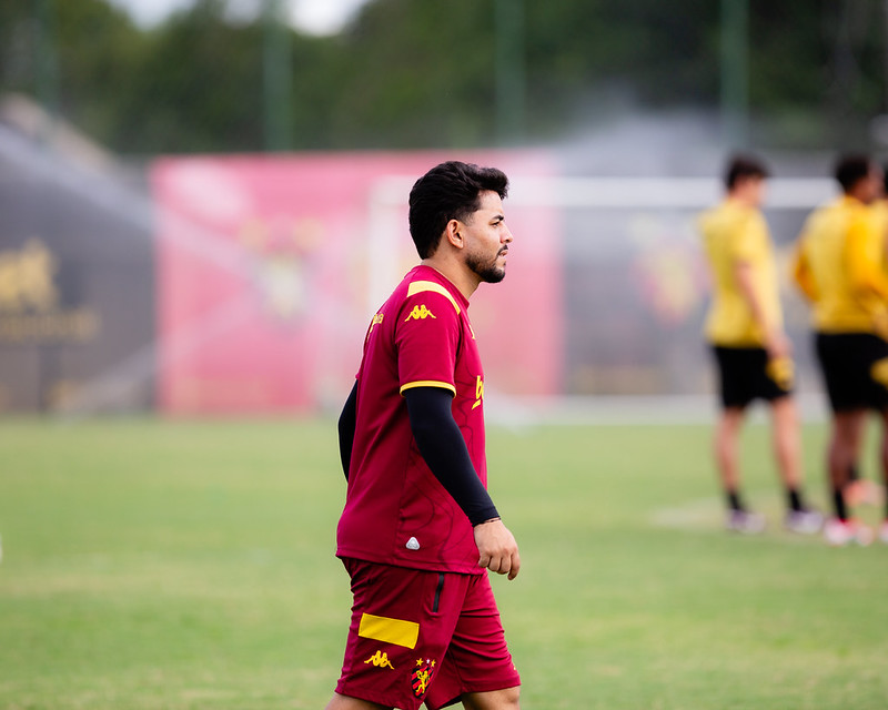 Jogadores do Sport Club do Recife participam de treinamento no CT do Sport, em Recife (PE), nesta quarta-feira, 08 de Julho de 2026, como parte da preparação da equipe para a partida contra o Botafogo-SP, válida pela 17ª rodada do Campeonato Brasileiro da Série B. Foto: Paulo Paiva / Sport Club do Recife. Treino CT Sport | 08/07/2026