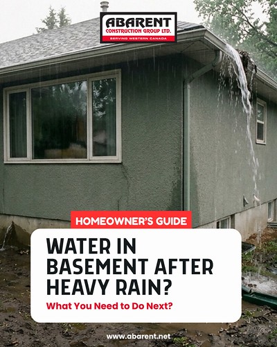 Homeowner Guide: Water in Basement After Heavy Rain
