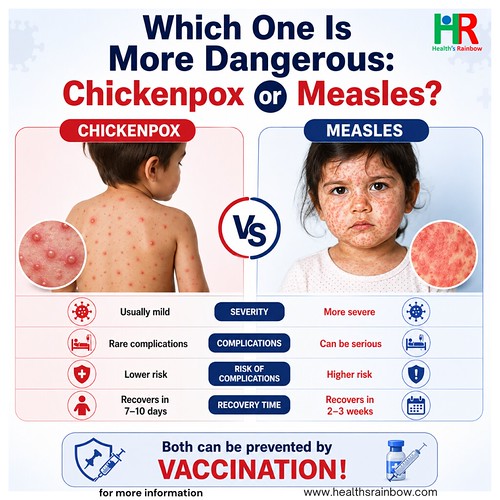 Chickenpox vs Measles: Which One Is More Dangerous?