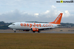 G-OMUC - 29405 3047 - EasyJet - Boeing 737-36Q - 030928 Luton Steven Gray DSCF6194