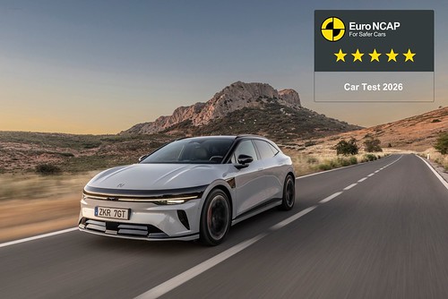 Novo Zeekr 7GT conquista cinco estrelas nos testes de segurança Euro NCAP