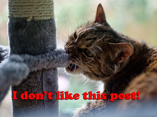 I don't like this post