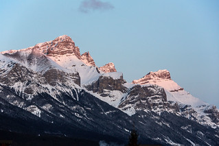 Flickr photo: Sunrise over Canmore, Alberta