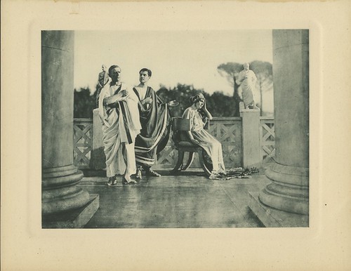 Augusto Mastripietri als Cato in Cajus Julius Caesar (1914)