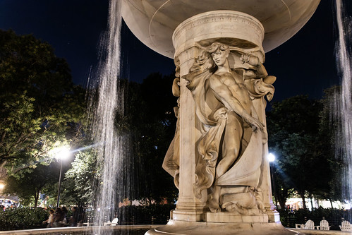 Dupont Circle fountain at night | by Diane_Krauthamer