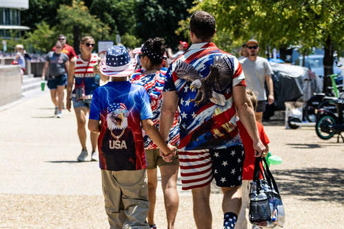 MAGA supporters around the National Mall on the 4th of July | by Diane_Krauthamer