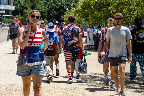 MAGA supporters around the National Mall on the 4th of July | by Diane_Krauthamer