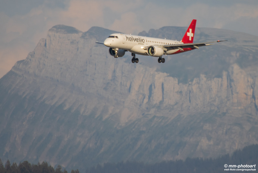 Embraer 190-E2 HB-AZD Helvetic Airways
