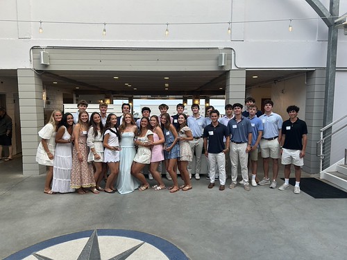 Incoming Class of 2030 students met and connected at the 2026 Darien New Student Reception on Wednesday, July 22, 2026.