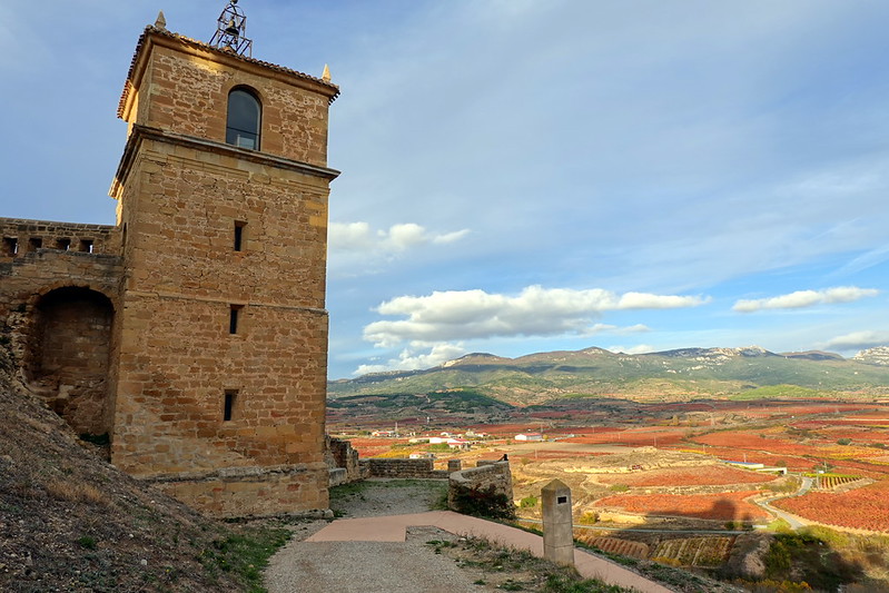 Castillo de Davalillo. San Vicente de la Sonsierra. Balcón de la Rioja. - Recorriendo La Rioja en otoño: historia, cultura y paisajes. (22)