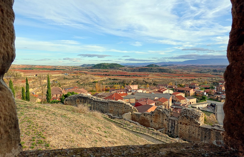 Castillo de Davalillo. San Vicente de la Sonsierra. Balcón de la Rioja. - Recorriendo La Rioja en otoño: historia, cultura y paisajes. (23)