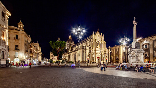 Catania Cathedral at Night