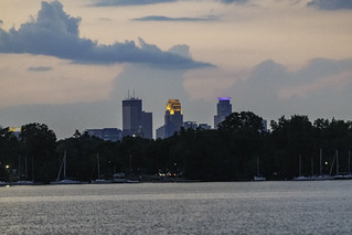 Flickr photo: Summer evening at Lake Nokomis