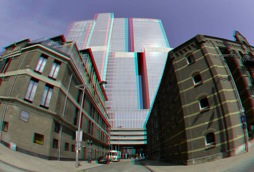 De Rotterdam Kop van Zuid 2026 3D fish-eye