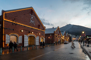 Sunrise or sunset photo of Hakodate