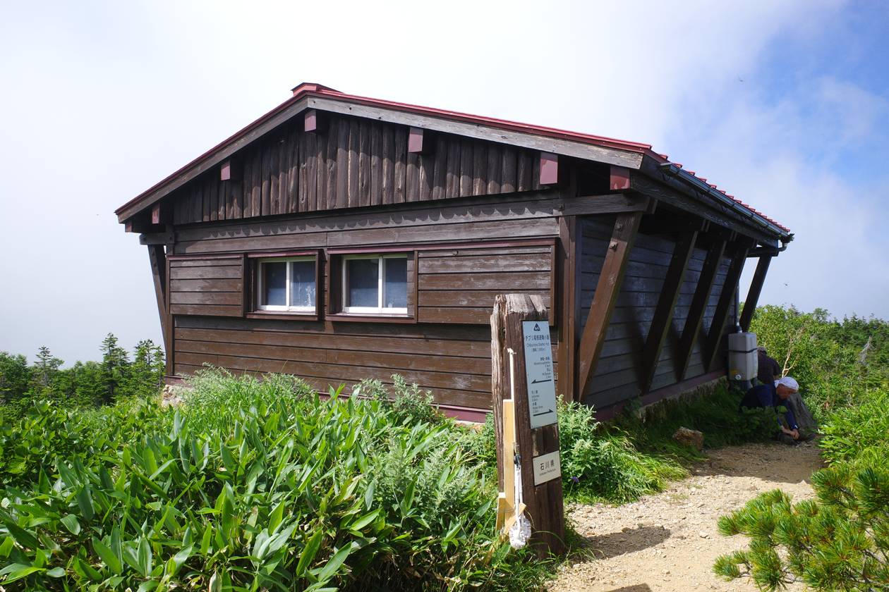 【北陸】白山～別山 チブリ尾根避難小屋