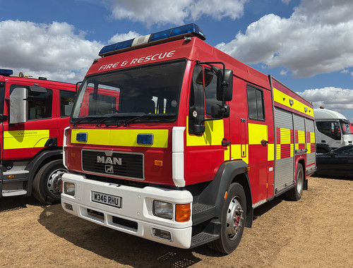 Retired MAN fire appliance