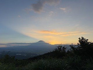 Sunrise or sunset photo of Yamakita