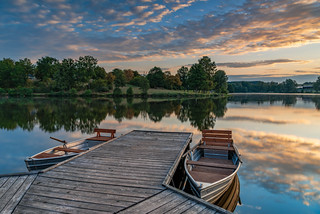 Flickr photo: *Vor Sonnenaufgang am Stausee Kell*