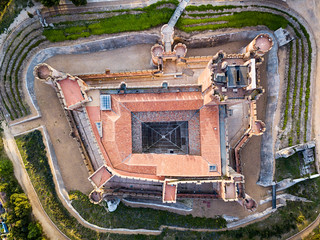 Flickr photo: Aerial view of the Castle of La Mota in Medina del Campo