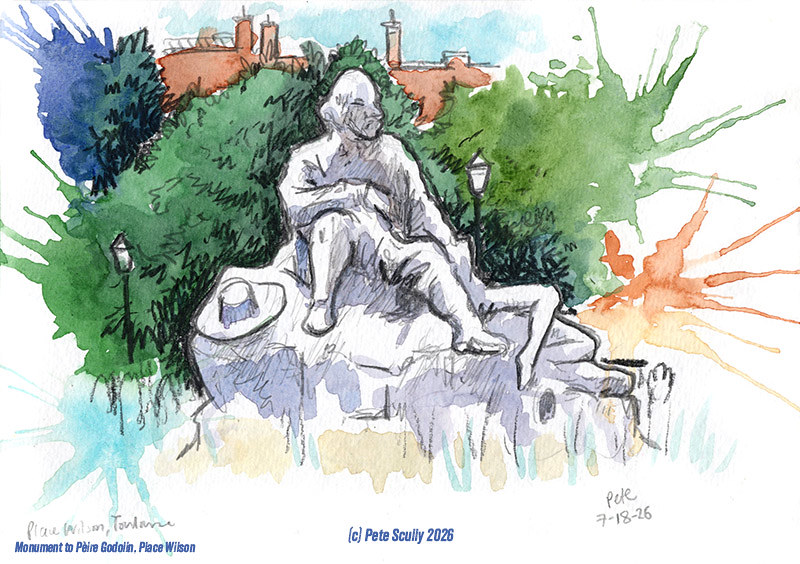 TLS Pèire Godolin statue 071826 sm